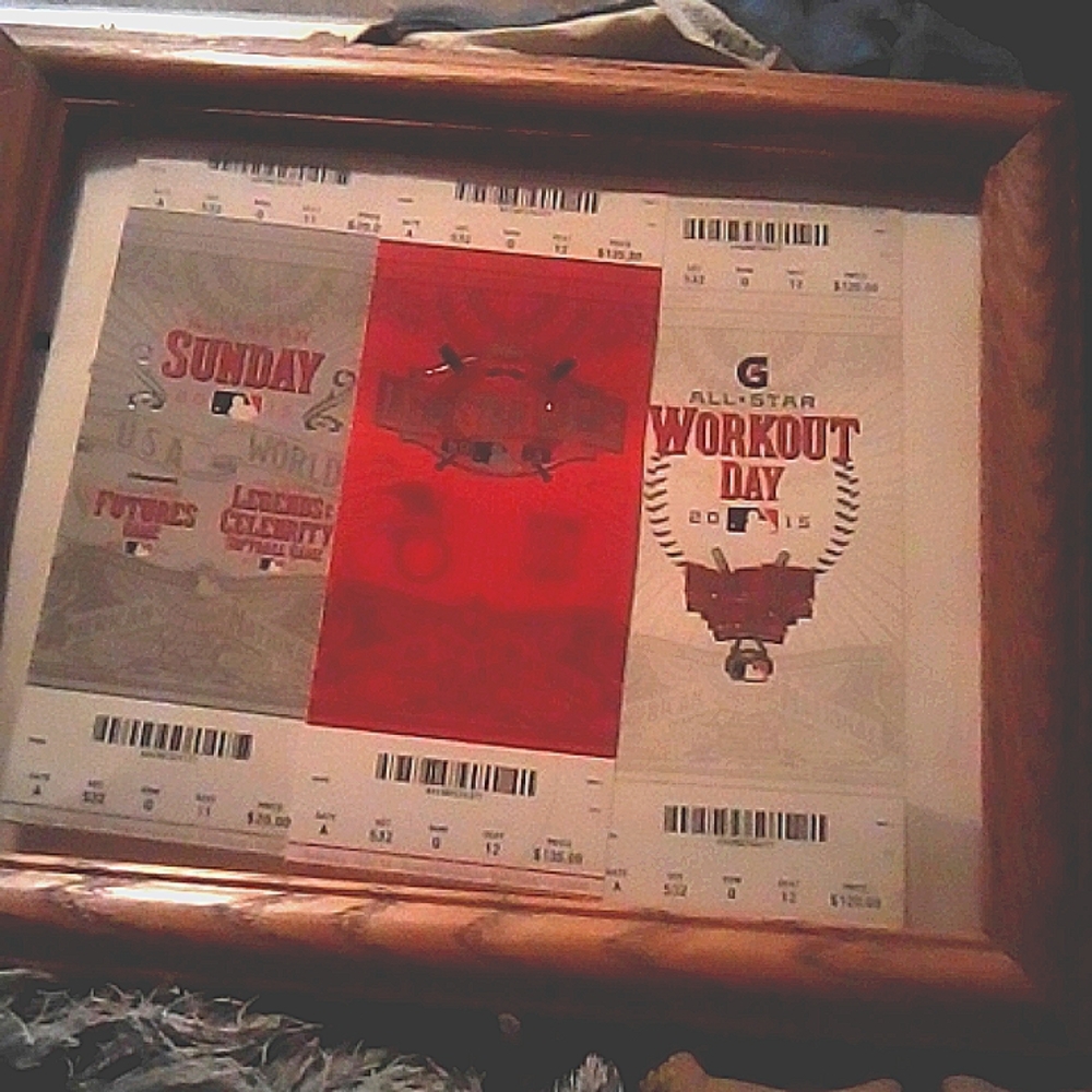 2015 All star game ticket stubs